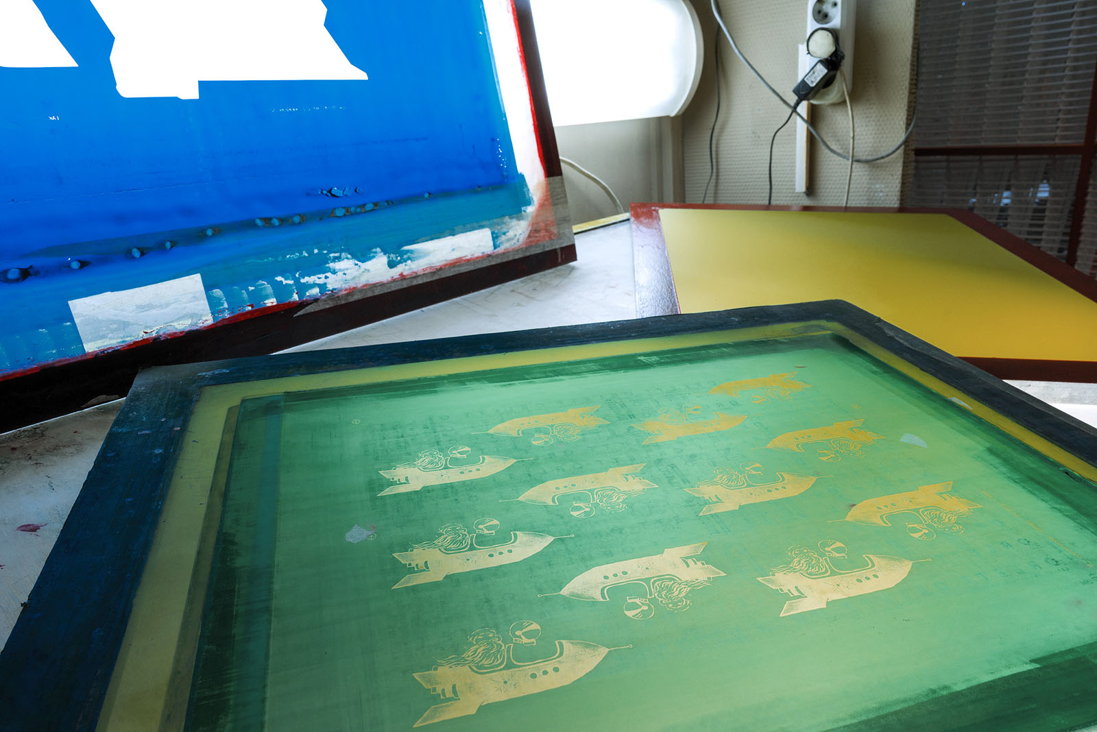 Засветка шелкотрафаретных рам